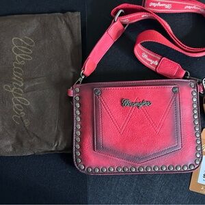 Wrangler Red Studded Women's Bag